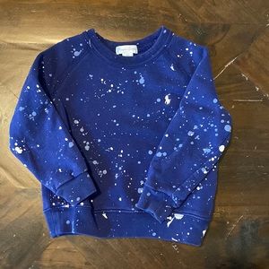 Ralph Lauren splattered sweatshirt